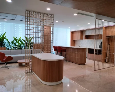 Gurgaon office space with reception
